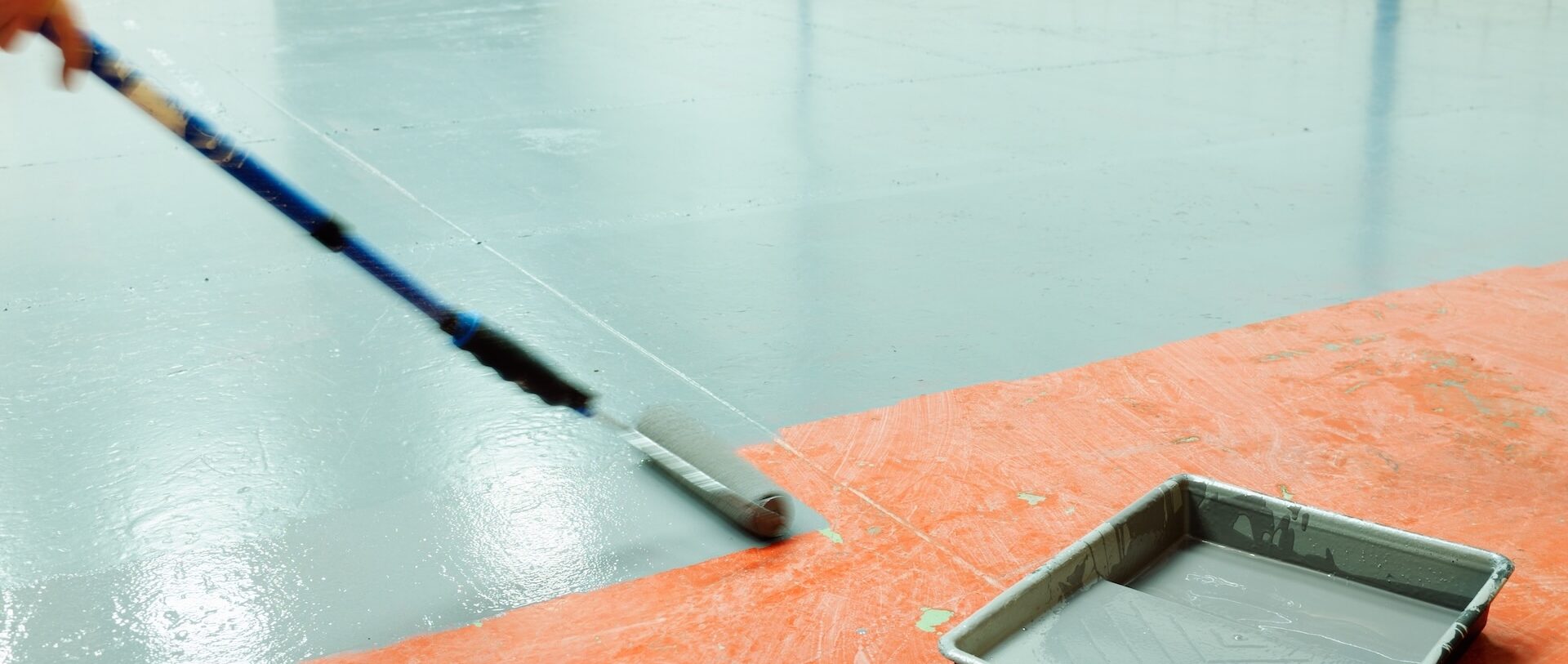 A portrait of a warehouse being renovated.